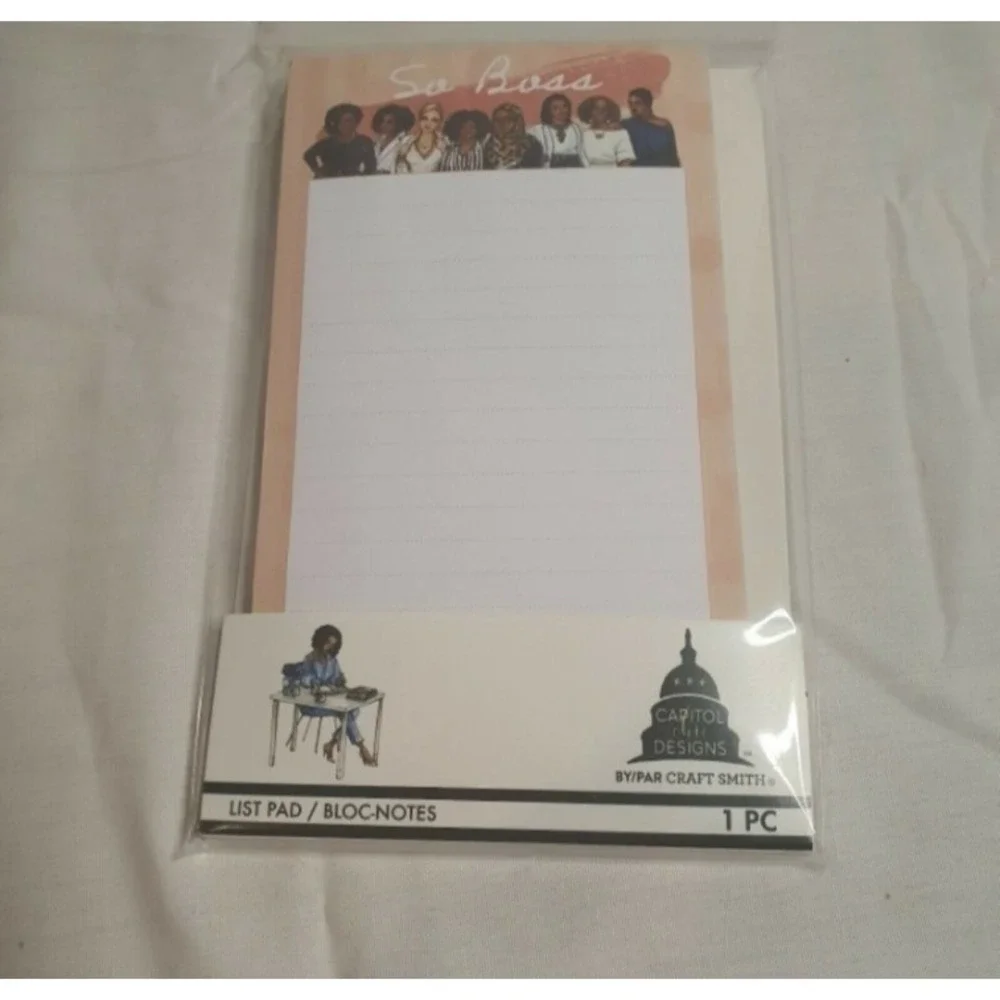 Capitol Chic Designs Planner Friends Stationery Set Pouch Tray List Pad Box NEW